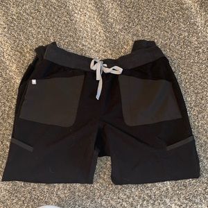 FIGS BLACK MAUA JOGGER SCRUB PANTS